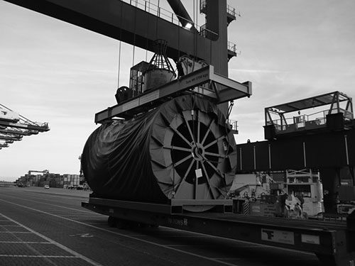 Heavy Equipment / Machineries Shipping in Eac